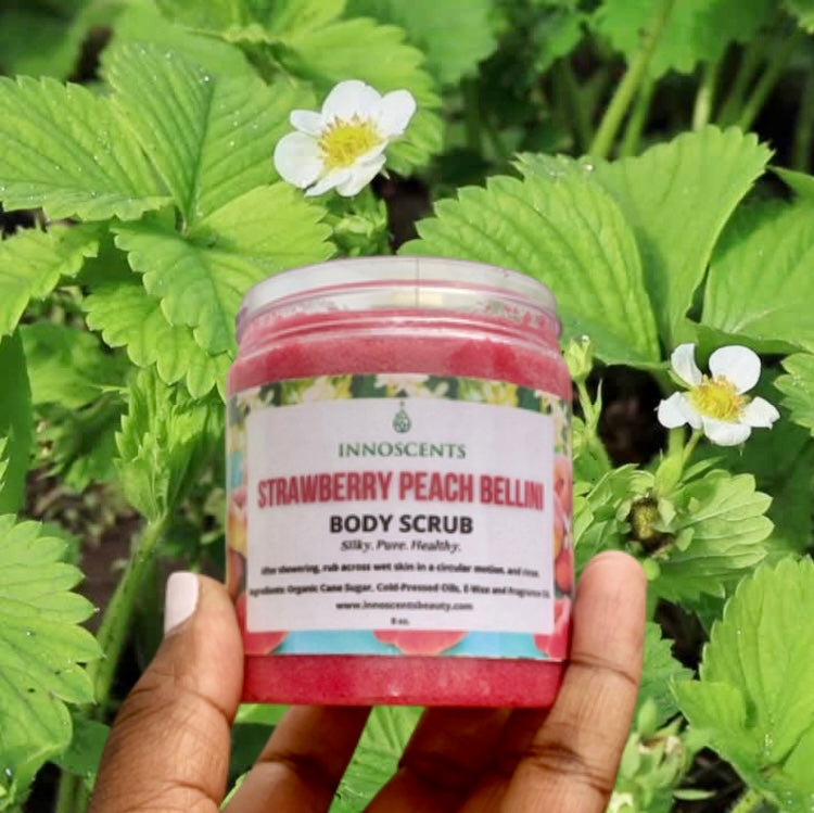 Strawberry Peach Bellini Body Scrub